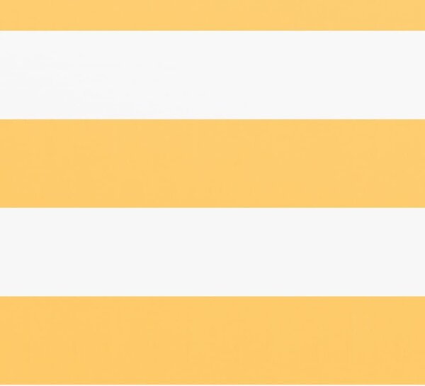 Διαχωριστικό Βεράντας Λευκό/Κίτρινο 90 x 300 εκ. Ύφασμα Oxford - Πολύχρωμο