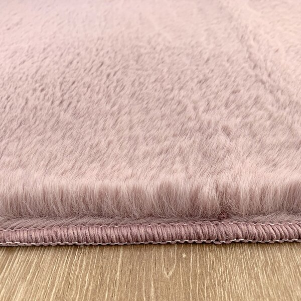 Χαλί Διαδρόμου Γούνινο (67x140) Anna Riska Felicity Blush Pink