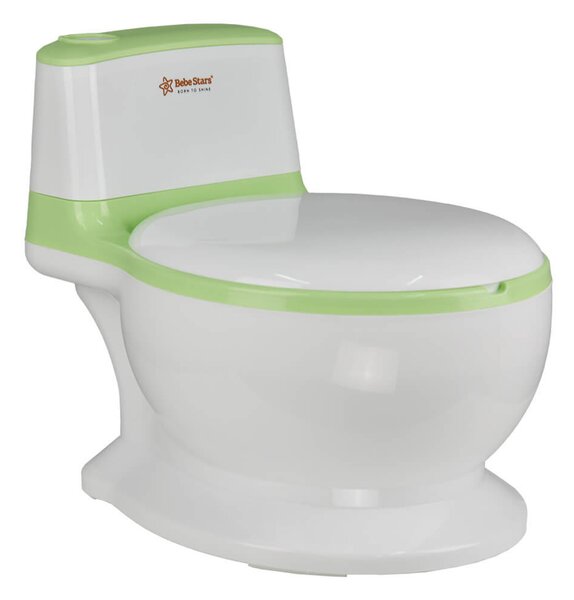 Γιογιό Με Καπάκι (27x39x32) Bebe Stars Toilet Green 53-176