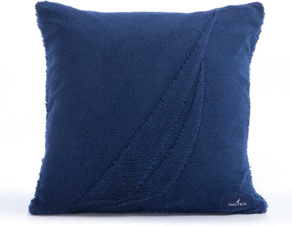 Διακοσμητικό Μαξιλάρι Fleece 2 Όψεων (45x45) Nautica By Nef-Nef Homeware Nau Coast True Navy