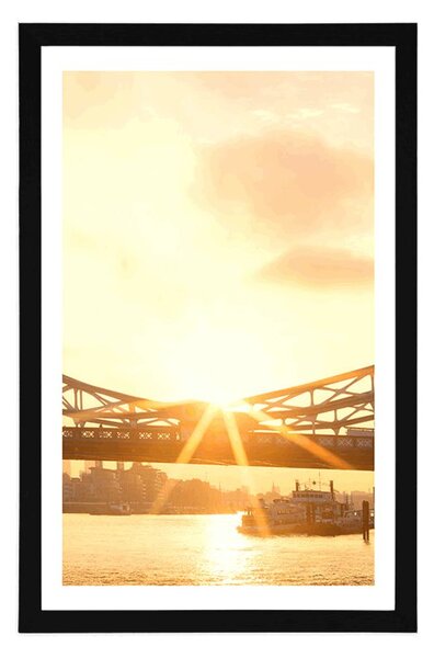 Αφίσα tower Bridge στο Λονδίνο