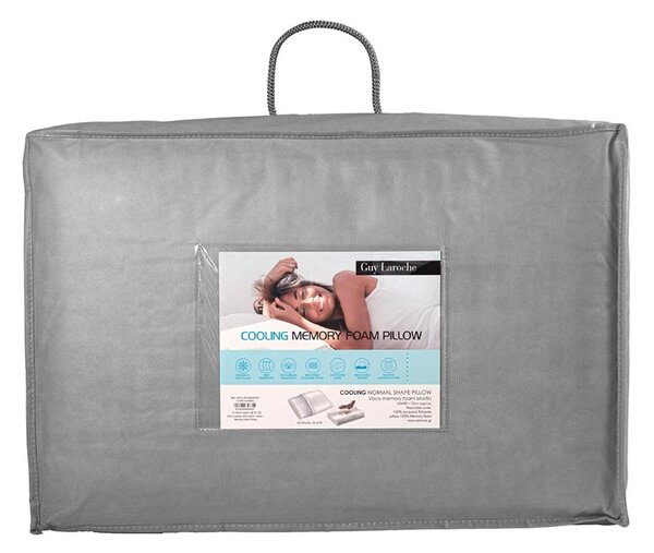 Μαξιλάρι Ύπνου Ανατομικό Μέτριο (40x60) Guy Laroche Cooling Normal Memory Foam
