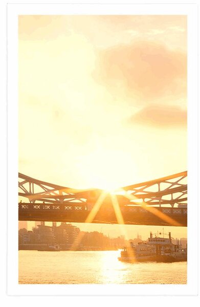 Αφίσα tower Bridge στο Λονδίνο