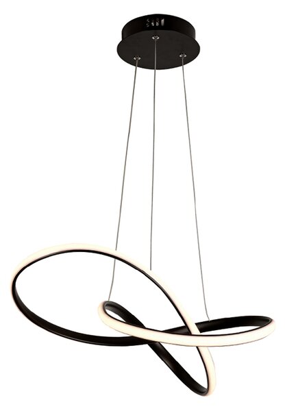 Φωτιστικό Οροφής LED Aca Gordius HM92LEDP48BK Black