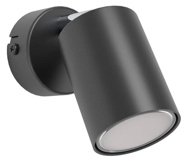 EGLO connect Smart Spot Adfira-Z, μαύρο, 1-φωτεινό, χάλυβας, ρυθμιζόμενος, Μαύρο, Σαλόνι / τραπεζαρία, Μέταλλο, σύγχρονο