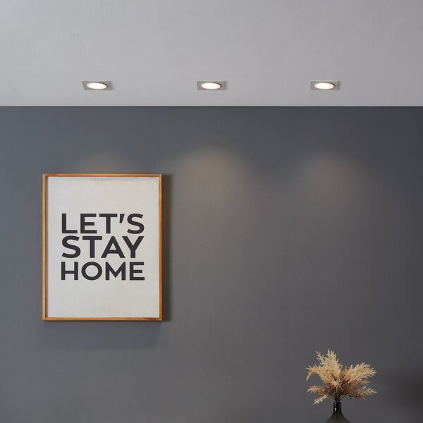 EGLO connect Έξυπνο φωτιστικό LED Carosso-Z, 9 x cm, λευκό, ρυθμιζόμενος, Λευκό, Σαλόνι / τραπεζαρία, Αλουμίνιο, σύγχρονο