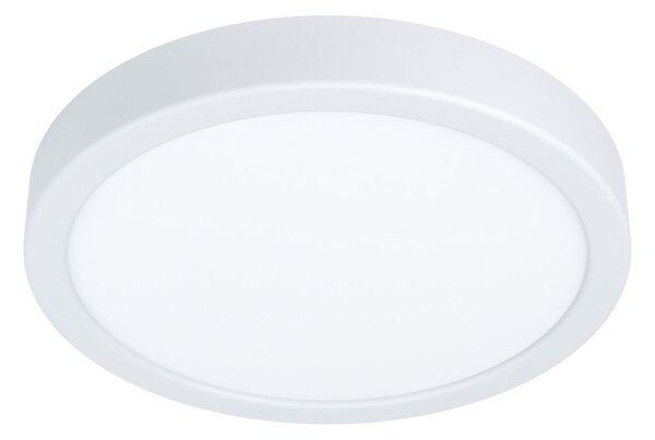 EGLO connect Έξυπνο φωτιστικό LED Fueva 6-Z, λευκό, Ø21 cm, ρυθμιζόμενος, Λευκό, Σαλόνι / τραπεζαρία, Πλαστικό, σύγχρονο