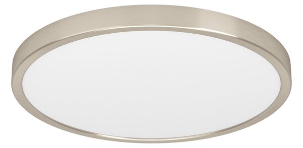 EGLO connect Έξυπνο φωτιστικό LED Fueva 6-Z, γκρι, Ø 38cm, ρυθμιζόμενος, Γκρι, Σαλόνι / τραπεζαρία, Πλαστικό, σύγχρονο
