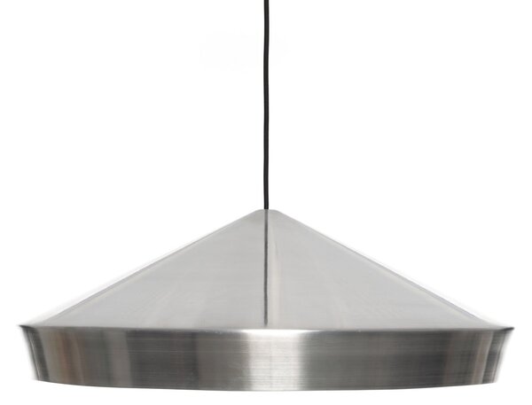 Tom Dixon LED κρεμαστή λάμπα Beat Flat Unbeaten, χρώμα αλουμινίου, ρυθμιζόμενος, Μεταλλικό, Σαλόνι / τραπεζαρία, Αλουμίνιο, σχεδιασμός