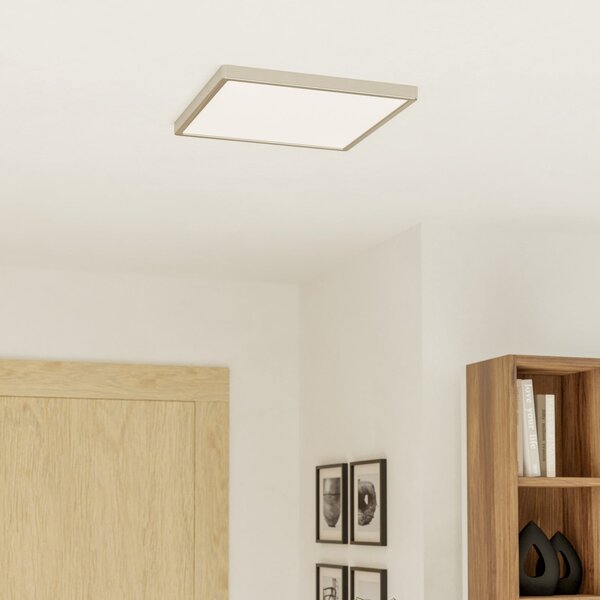 EGLO connect Έξυπνο φωτιστικό LED Fueva 6-Z, γκρι, 39cm, ρυθμιζόμενος, Γκρι, Σαλόνι / τραπεζαρία, Πλαστικό, σύγχρονο
