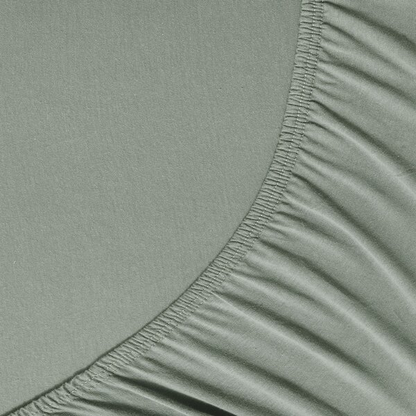 Σεντόνι Μακό Μονό Με Λάστιχο (100x200+40) La Luna Cool Khaki