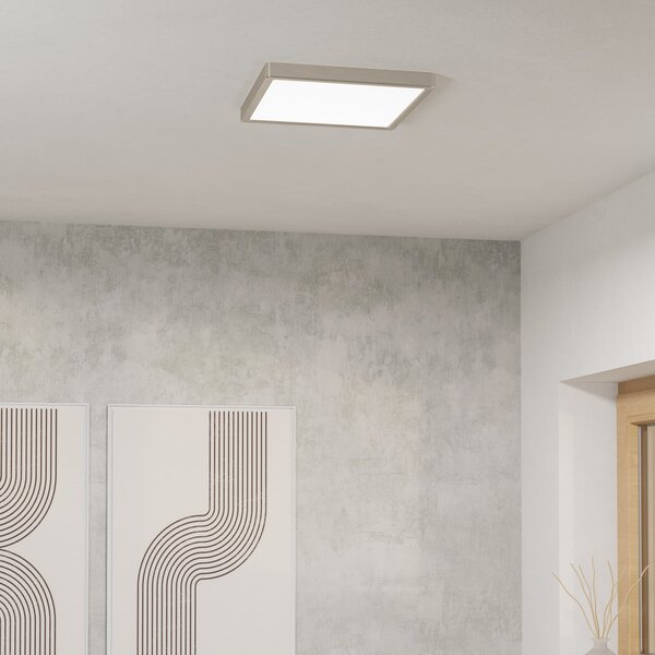 EGLO connect Έξυπνο φωτιστικό LED Fueva 6-Z, γκρι, 29cm, ρυθμιζόμενος, Γκρι, Σαλόνι / τραπεζαρία, Πλαστικό, σύγχρονο