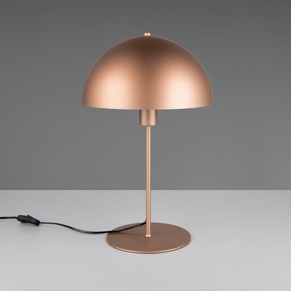 Trio Lighting Τραπεζοκαλύμματα Nola, καφέ, ύψος 45 cm, μέταλλο, Καφέ / Σκουριάς, Σαλόνι / τραπεζαρία, Μέταλλο, Σκανδιναβικό