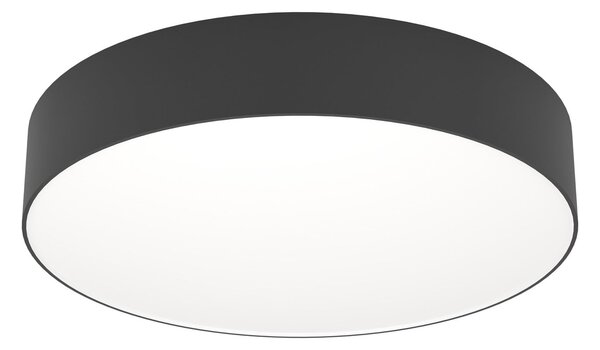EGLO connect Έξυπνη λάμπα οροφής LED Gallizzi-Z, μαύρη, Ø39cm, ρυθμιζόμενος, Μαύρο, Σαλόνι / τραπεζαρία, Πλαστικό, σύγχρονο