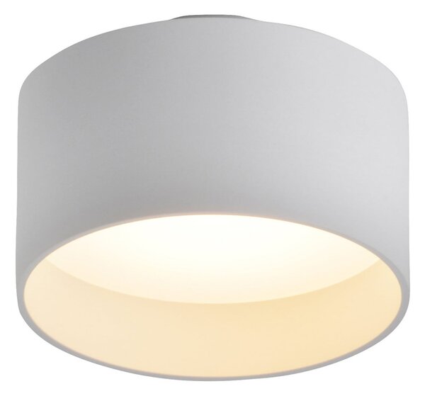 Näve LED σποτ οροφής Trimes, Ø 14 cm, λευκό, CCT, step-dim, ρυθμιζόμενος, Λευκό, Σαλόνι / τραπεζαρία, Πλαστικό