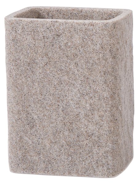 Ποτηροθήκη Μπάνιου Rainbow 02814.001 Petra Beige