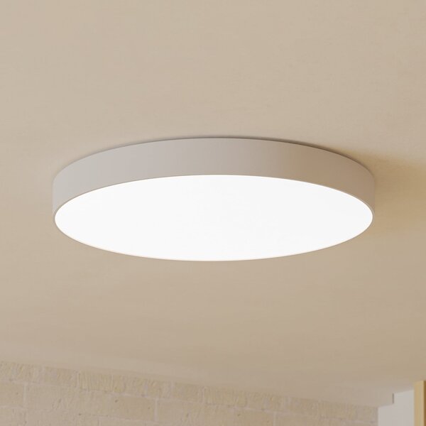 EGLO connect Έξυπνη λάμπα οροφής LED Gallizzi-Z, λευκή, Ø69cm, ρυθμιζόμενος, Λευκό, Σαλόνι / τραπεζαρία, Πλαστικό, σύγχρονο