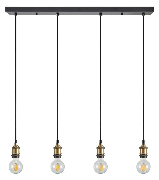 Φωτιστικό Οροφής Πολύφωτο Homelighting Magnum 77-8694 Bronze