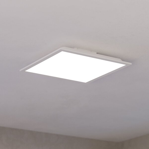EGLO connect Έξυπνο φωτιστικό οροφής LED Moradillo-Z, λευκό, 39cm, ρυθμιζόμενος, Λευκό, Σαλόνι / τραπεζαρία, Μέταλλο, σύγχρονο