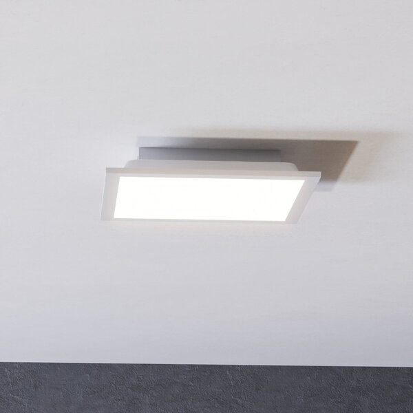 EGLO connect Έξυπνο φωτιστικό οροφής LED Moradillo-Z, λευκό, 29cm, ρυθμιζόμενος, Λευκό, Σαλόνι / τραπεζαρία, Μέταλλο, σύγχρονο
