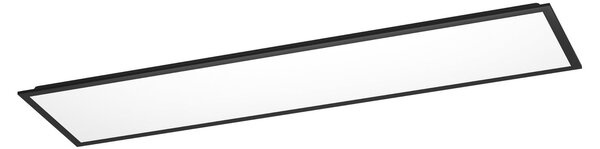 EGLO connect LED φωτιστικό οροφής Moradillo-Z, μαύρο, 29cm, ρυθμιζόμενος, Μαύρο, Σαλόνι / τραπεζαρία, Μέταλλο, σύγχρονο