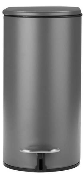 Κάδος Απορριμμάτων Μπάνιου (13.8x28.4x30.5) Estia 5lt Ματ Γκρι 02-21931