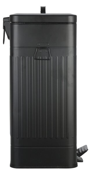 Κάδος Απορριμμάτων (66x36x27.5) Estia 30lt Antigua Mat Black 01-20040