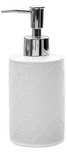 Dispenser Μπάνιου 320ml Homely Boho White 02-6686