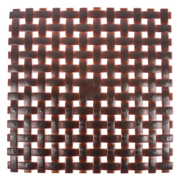 Αντιολισθητικό Πατάκι Ντουζιέρας (54x54) Octopus Plexo 00266.012 Καφέ