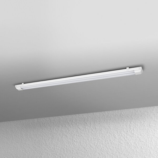 OSRAM Λωρίδα φωτισμού LED POWER BATTEN, 4.000 K, 120 cm, 2-φωτιστικά., Λευκό, Διάδρομος, Μέταλλο