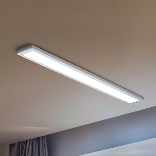 OSRAM LED φωτιστικό οροφής OFFICE LINE, λευκό, 122 cm, μέταλλο, Λευκό, Μελέτη / Γραφείο, Αλουμίνιο