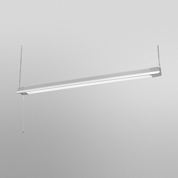 OSRAM LED κρεμαστή λάμπα OFFICE LINE, μήκος 112 cm λευκό διακόπτης, Λευκό, Μελέτη / Γραφείο, Πλαστικό