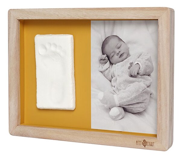 Κορνίζα Τοίχου Αποτύπωμα (25x19x2.3) Petit Artichaut Daisy Ochre PA1502