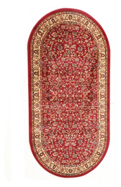 Οβάλ Χαλί Διαδρόμου (70x150) Royal Carpet Olympia 8595E Red