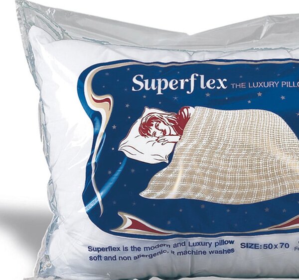Μαξιλάρι Ύπνου Μέτριο (50x70) Vesta Superflex Polyester