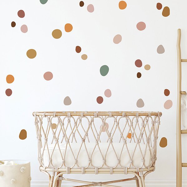 Παιδικά Αυτοκόλλητα Τοίχου Sipo Boho Dots SIP-WS63046