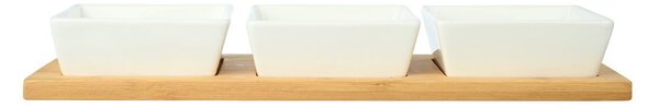 Ορντεβιέρα Σερβιρίσματος 3 Θέσεων (28x9.9x3.8) Estia Bamboo Essentials 01-20231