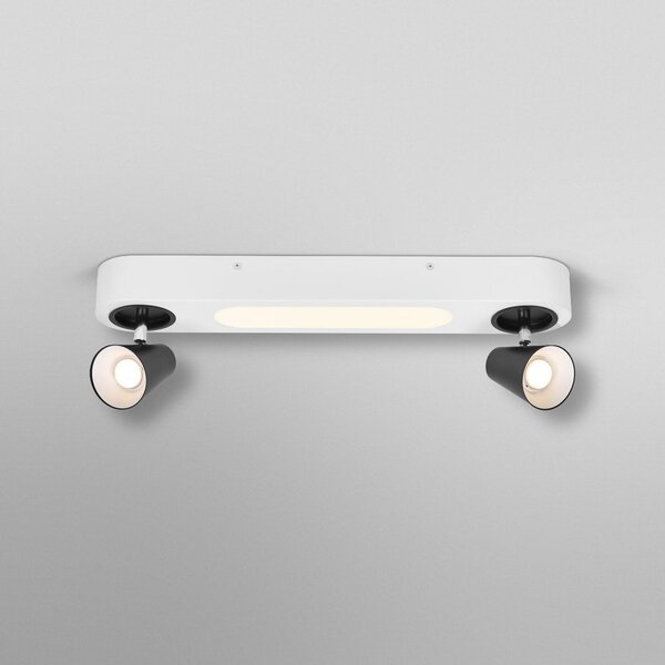 OSRAM LED οροφής NEPTUNE CLICK-SELECT, 2 σποτ, λευκό, Λευκό, Σαλόνι / τραπεζαρία, Μέταλλο, σύγχρονο