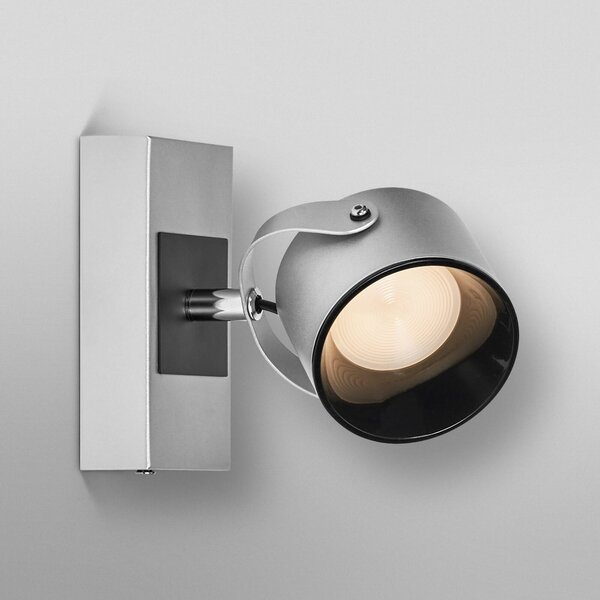 OSRAM LED φωτιστικό οροφής Jupiter, 1 λάμπα, ασημί, μέταλλο, Μεταλλικό, Σαλόνι / τραπεζαρία, Μέταλλο, σύγχρονο, Προβολέας τοίχου