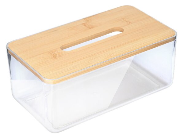 Θήκη Για Χαρτομάντηλα (23x13x10) Homely Bamboo Essentials 02-17682
