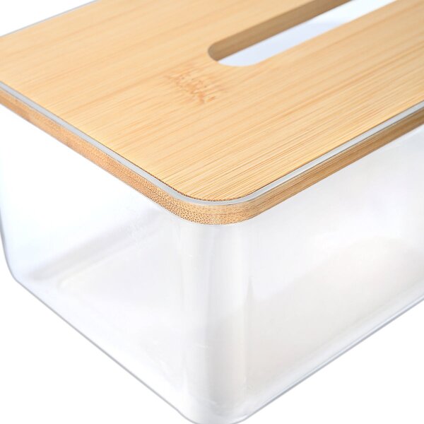 Θήκη Για Χαρτομάντηλα (23x13x10) Homely Bamboo Essentials 02-17682