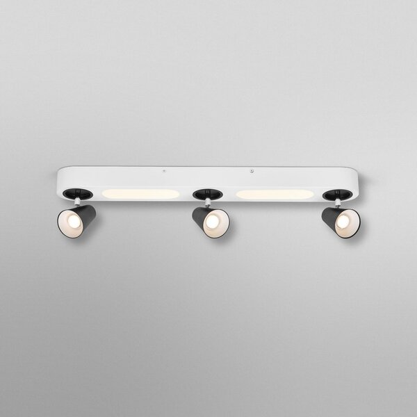 OSRAM LED φωτιστικό οροφής NEPTUNE CLICK-SELECT, 3 σποτ, λευκό, Λευκό, Σαλόνι / τραπεζαρία, Μέταλλο, σύγχρονο