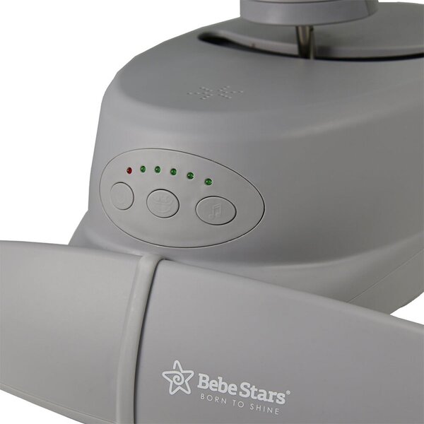 Ηλεκτρικό Ρηλάξ Με Μουσική (0-6 Μηνών/Έως 9kg) Bebe Stars Cozy Ocean 254-174