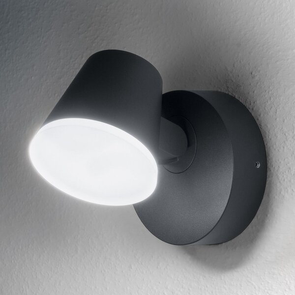 OSRAM Λάμπα LED εξωτερικού χώρου ENDURA STYLE MIDI, σκούρο γκρι, IP44, Γκρι, Αλουμίνιο, σύγχρονο