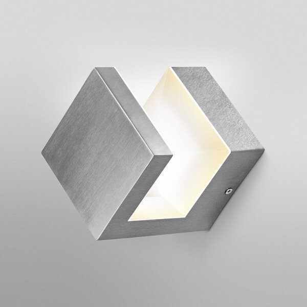 OSRAM Λάμπα εξωτερικού χώρου LED ENDURA STYLE PYRAMID από ανοξείδωτο ατσάλι IP44, Μεταλλικό, Ανοξείδωτος χάλυβας, σύγχρονο
