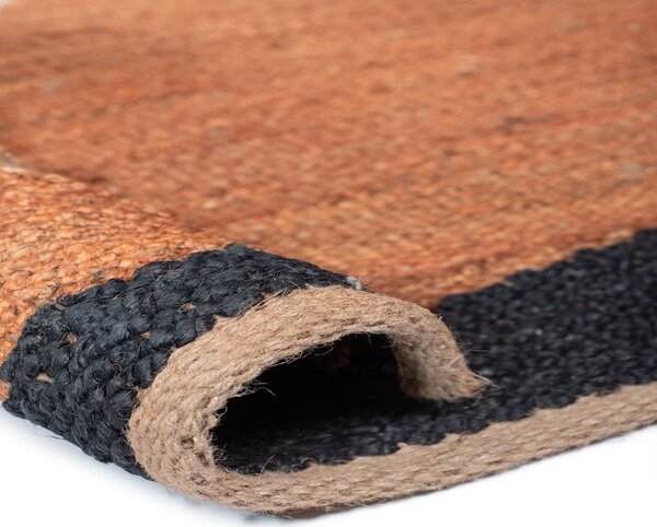 Χαλί Καλοκαιρινό (170x240) Βιοκαρπέτ Naf Naf Gardin J12 Natural Rust