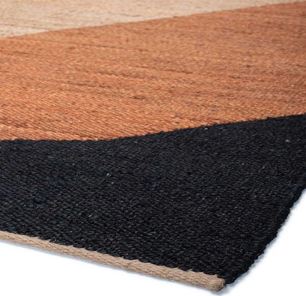 Χαλί Καλοκαιρινό (170x240) Βιοκαρπέτ Naf Naf Gardin J12 Natural Rust