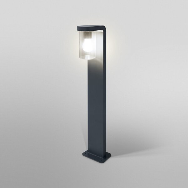 OSRAM Λάμπα δρόμου ENDURA CLASSIC CASCADE 80 cm σκούρο γκρι/διαφανές, ρυθμιζόμενος, Γκρι, Αλουμίνιο, σύγχρονο