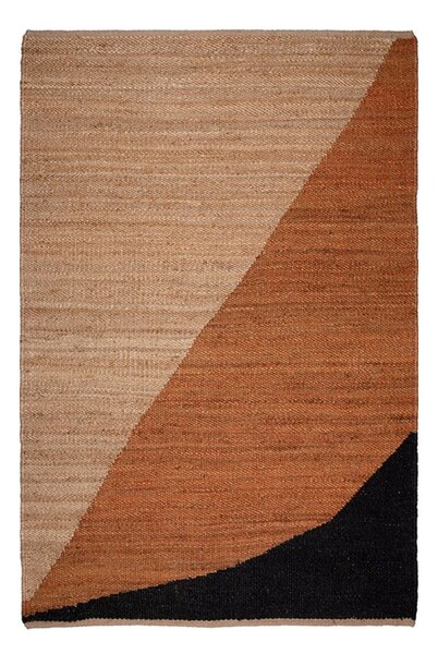 Χαλί Καλοκαιρινό (170x240) Βιοκαρπέτ Naf Naf Gardin J12 Natural Rust