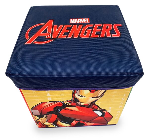 Σκαμπό Με Αποθηκευτικό Χώρο (30X30) Dimcol Avengers 11